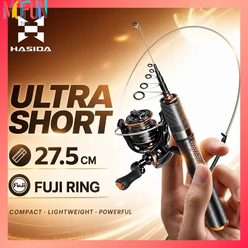 Fishing Rod Guide Replacement - Удилище HASIDA Butterfly с телескопической рукояткой,