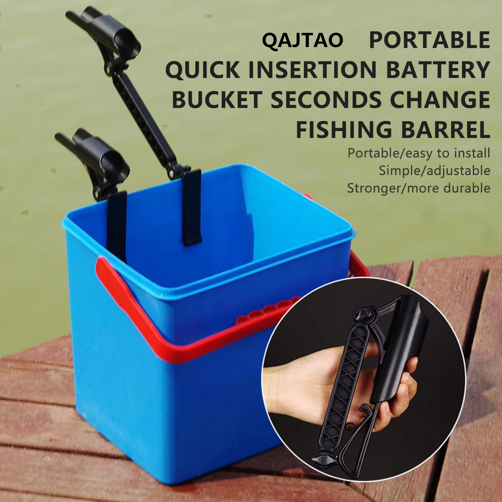 Подставка для удочек QAJTAO 10 – обзор и цена Fishing Rod Ice